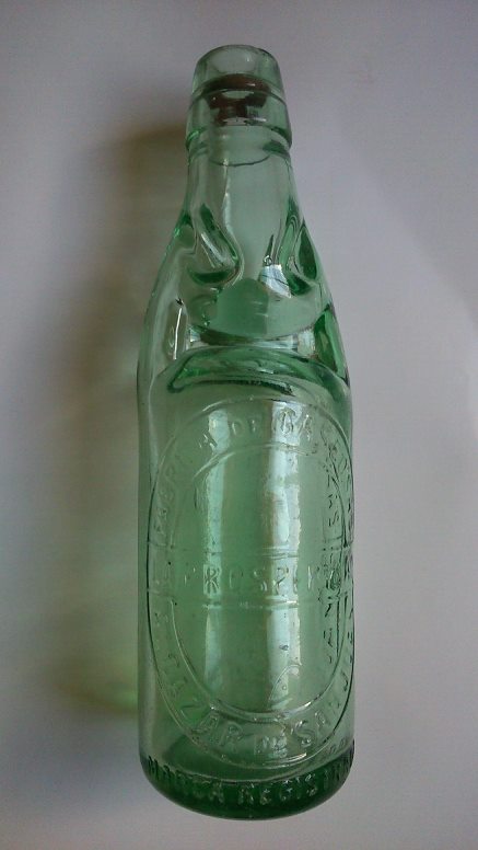 Gaseosa. Botella años 20- 30.