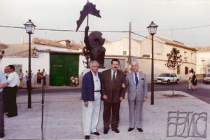 Inauguración en Plaza Palacio en 1993.