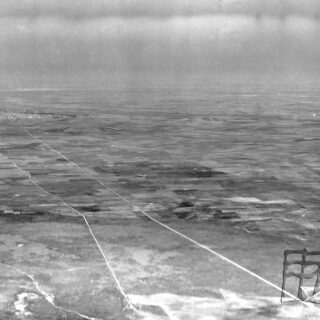 Campo de aterrizaje de Alcázar de Cervantes. Años 30.