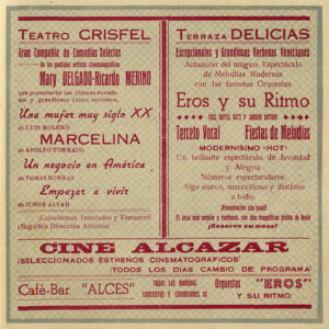 Cine Alcázar y Terraza Delicias