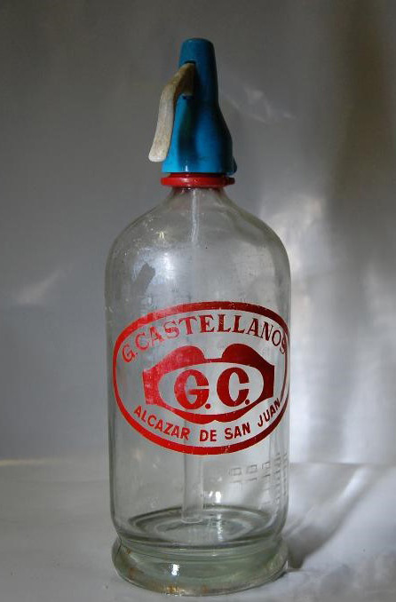 Sifón. Fábrica de Gregorio Castellanos.